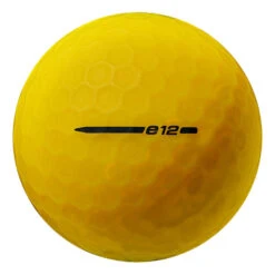 Bridgestone E12 Contact Matte Golf Balls -GolfGearHub 2021e12contactmatteballsyellow3