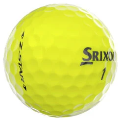 Srixon 2022 Z Star Golf Balls -GolfGearHub 2021zstarballsyellow3
