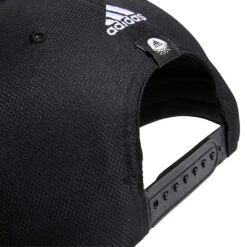 Adidas 3 Stripe Tour Golf Cap 7 Adidas 3 Stripe Tour Golf Cap -GolfGearHub Adidas Three Stripe Tour Cap Black 4