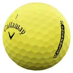 Callaway Supersoft Golf Balls -GolfGearHub Callaway Supersoft Golf Balls Yellow 3