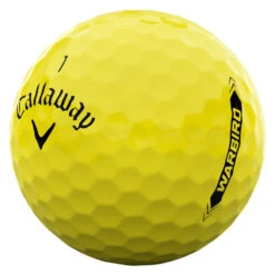 Callaway Warbird Golf Balls 6 Callaway Warbird Golf Balls -GolfGearHub Callaway Warbird Golf Balls Yellow 3