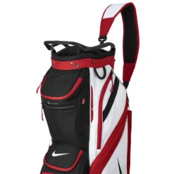 Nike Performance Golf Cart Bag 7 Nike Performance Golf Cart Bag -GolfGearHub Nike Performance Golf Cart Bag University Red 4