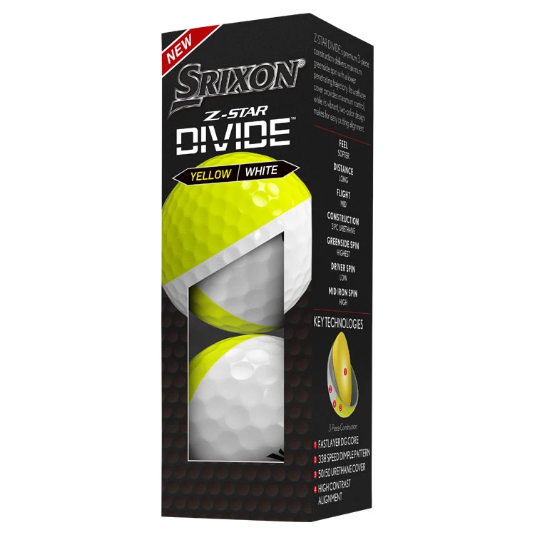 Srixon Z Star Divide Golf Balls 4 Srixon Z Star Divide Golf Balls - Image 4