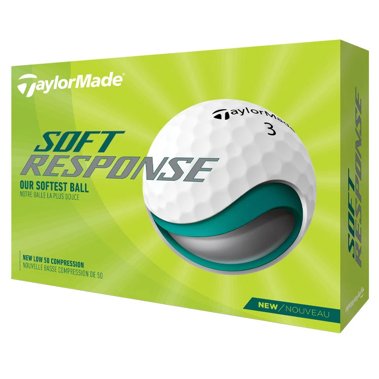 TaylorMade Soft Response Golf Balls 1 TaylorMade Soft Response Golf Balls