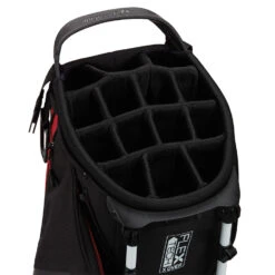 TaylorMade FlexTech Crosssover Golf Stand Bag 7 TaylorMade FlexTech Crosssover Golf Stand Bag -GolfGearHub TaylorMade 2023 FlexTech Crossover Stand Bag Red Black White 4