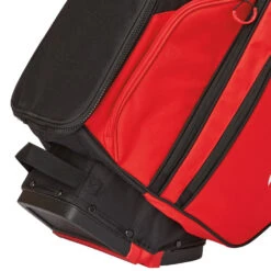 TaylorMade FlexTech Crossover Golf Stand Bag -GolfGearHub TaylorMade Flex Tech Crossover Golf Stand Bag Black Red 4