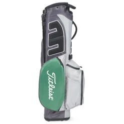 Titleist Players 4 StaDry Golf Stand Bag -GolfGearHub Titleist 2023 Players 4 Stadry Stand Bag Grey Green Graphite 3