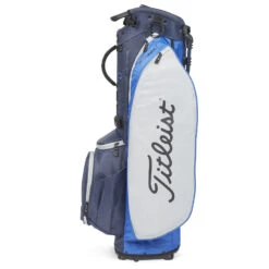 Titleist Players 5 StaDry Golf Stand Bag -GolfGearHub Titleist 2023 Players 5 Stadry Stand Bag Navy Royal Grey 5