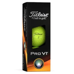 Titleist Pro V1 Golf Balls -GolfGearHub Titleist 2023 Pro V1 Golf Balls Yellow 4