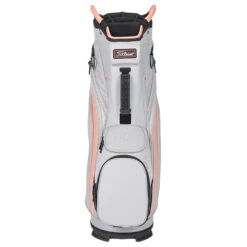 Titleist Cart 14 Lightweight Golf Cart Bag -GolfGearHub Titleist Cart 14 Lightweight Golf Cart Bag Grey Peach 3
