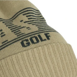 Adidas Pom Golf Beanie -GolfGearHub adidas Pom Golf Beanie Hemp 3