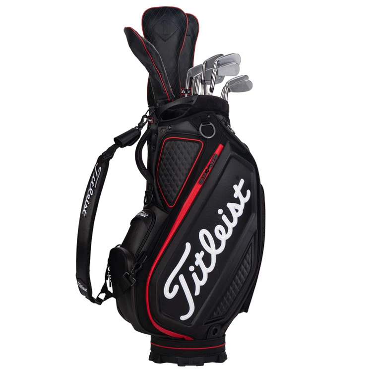 Titleist Jet Black Golf Tour Staff Bag 6 Titleist Jet Black Golf Tour Staff Bag - Image 6