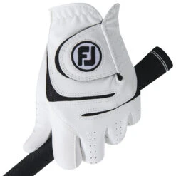FootJoy WeatherSof Golf Glove (3 Pack) -GolfGearHub weathersofmenswhite3 2